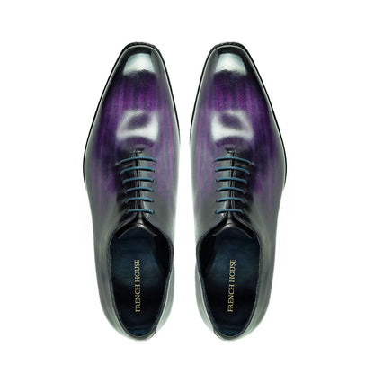 Stoke Purple Patina Wholecut Oxford