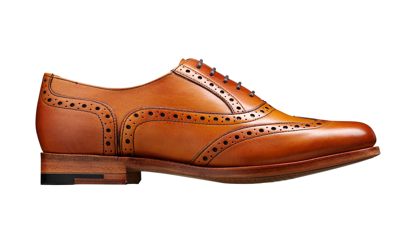 Lizzie Light Tan Leather Oxford for Women