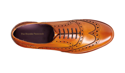 Lizzie Light Tan Leather Oxford for Women