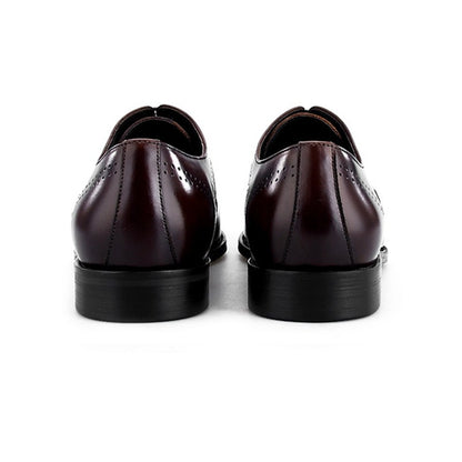 Oliver Burgundy Brown Oxford