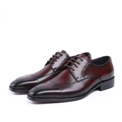 William Patina Burgundy Derby