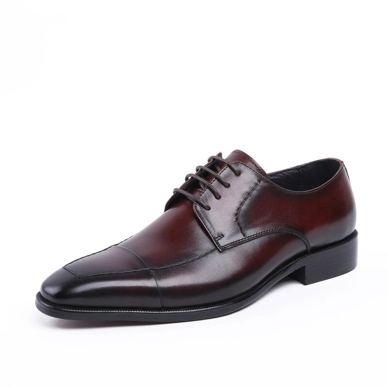 William Patina Burgundy Derby