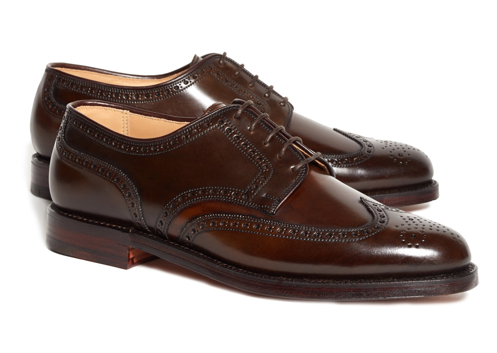 Dark Brown Brogue Shoes