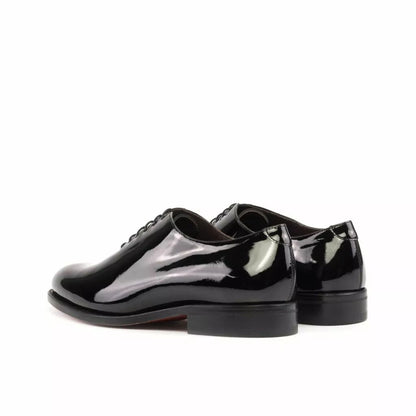 Galvin Black Patent Wholecut Oxford
