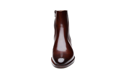 Ava Chocolaty Brown Side Zip Boot for Women