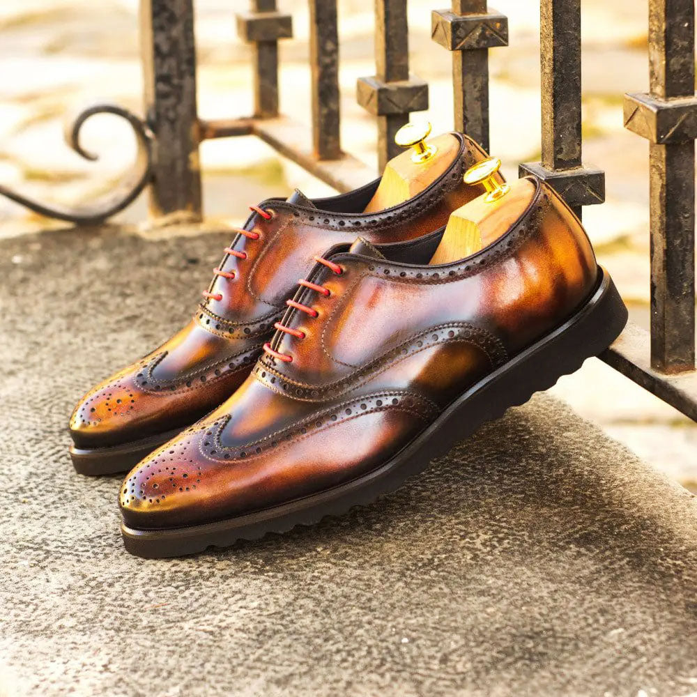 Austen Tan Patina Brogue