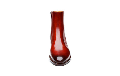 Ava Fierce Tan Side Zip Boot for Women