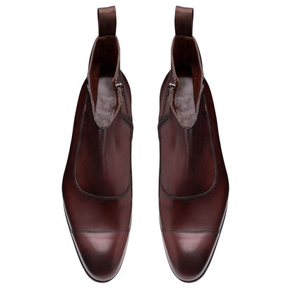 Gary Burgundy Lace Up Boot