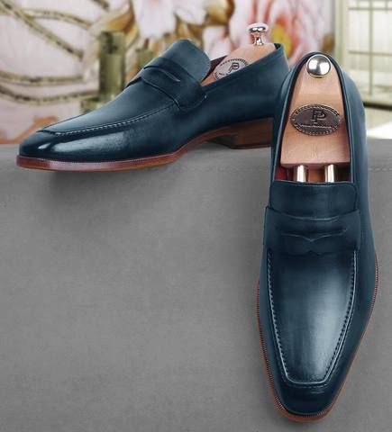 Pinterest Turquoise Blue Penny Loafer