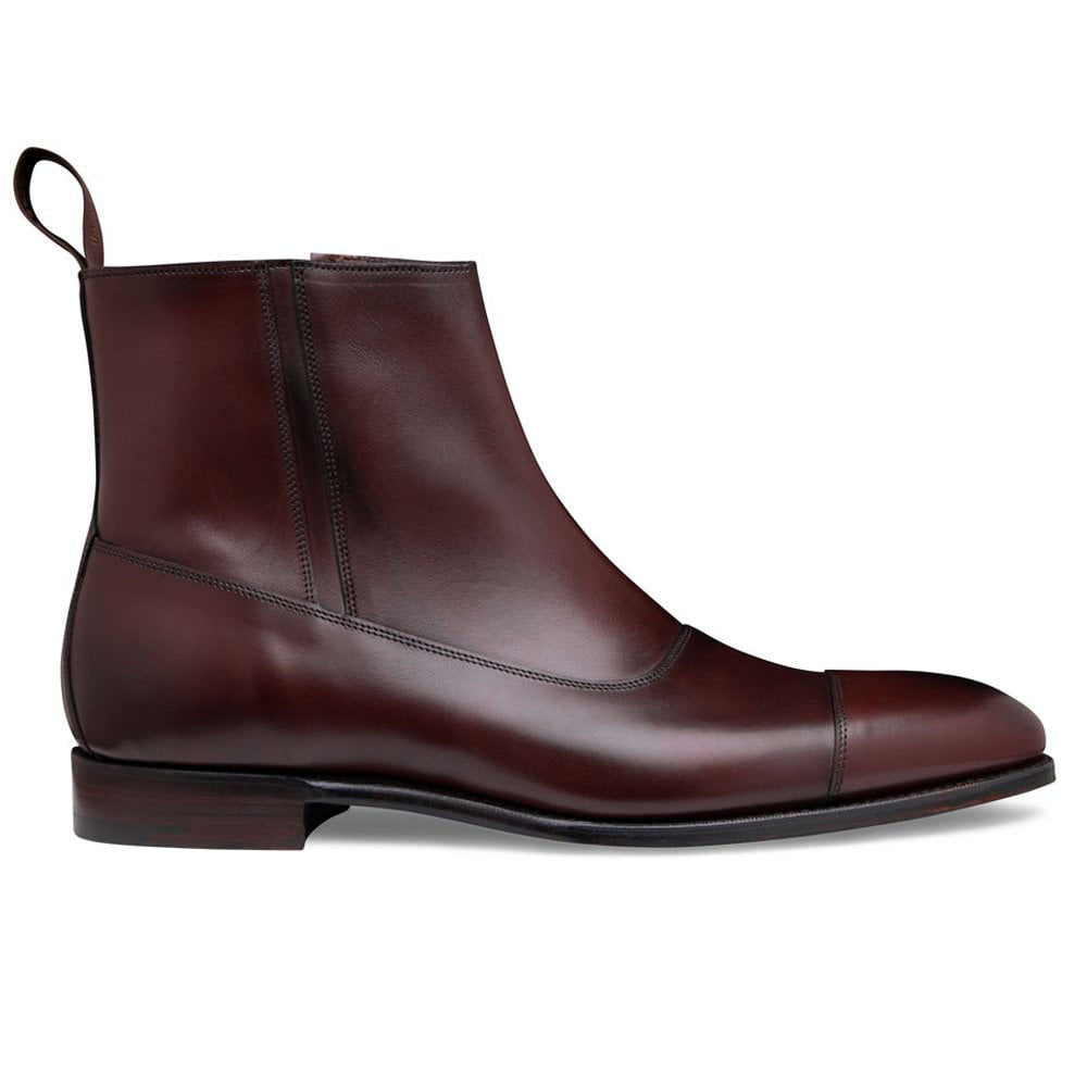 Gary Burgundy Lace Up Boot