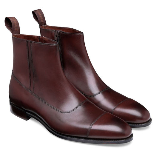 Gary Burgundy Lace Up Boot