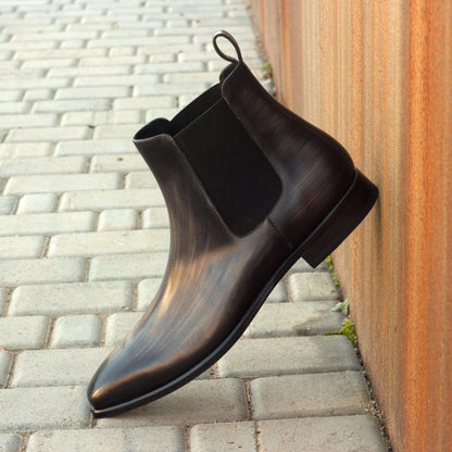 Hand Made in Italy Leather Chelsea Boots