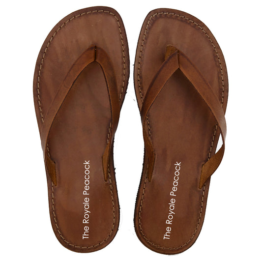 Tan Leather Chappal