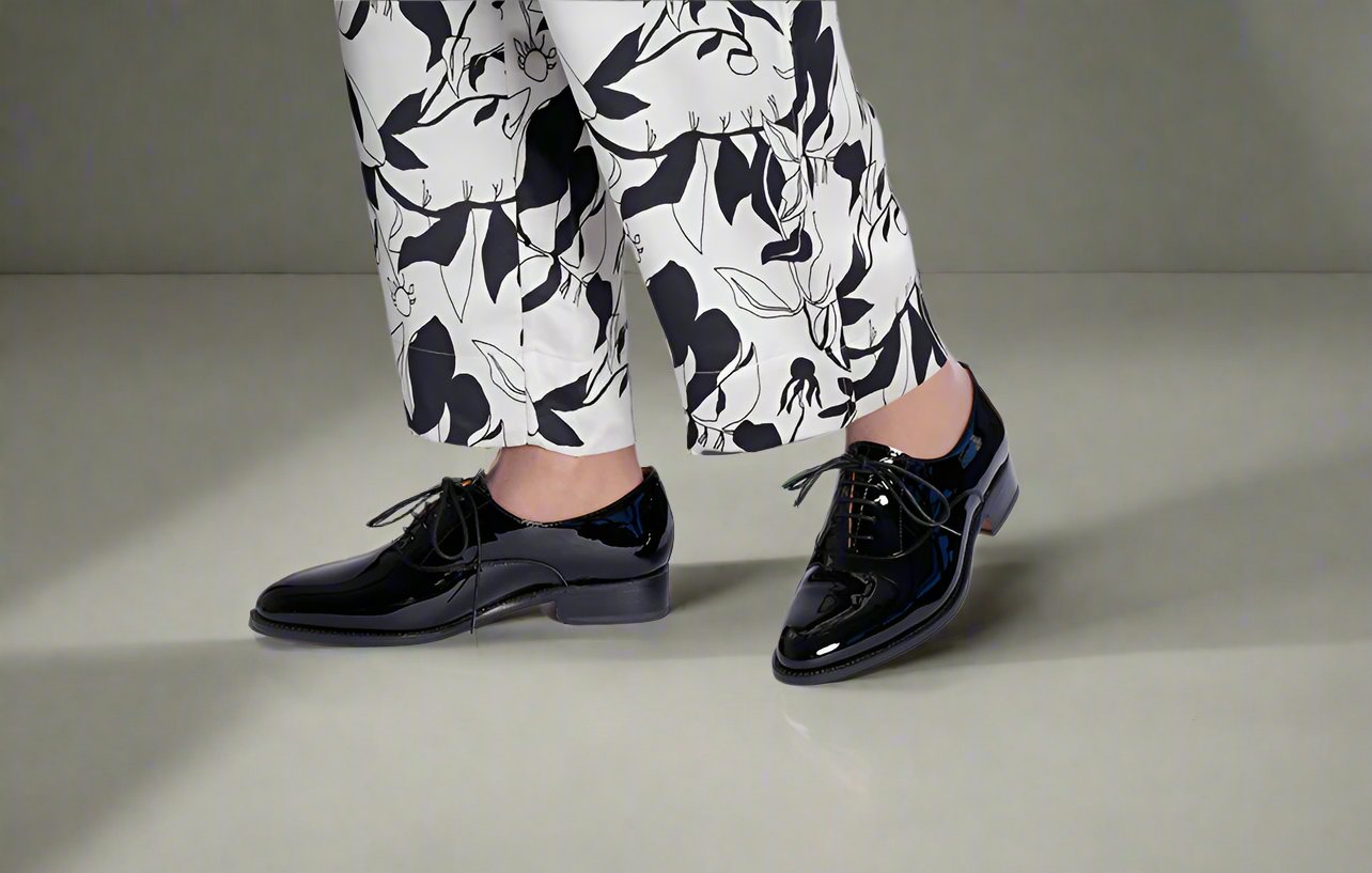 Black Patent Oxford Beauty for Women