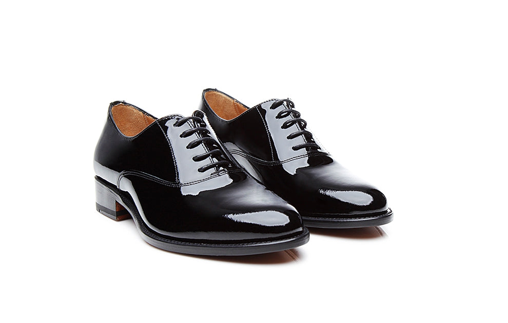 Black Patent Oxford Beauty for Women