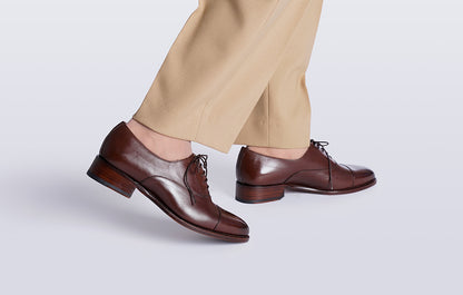 Chocolate Brown Oxford for Women