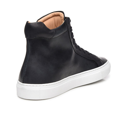 Robert Black High Top Sneaker
