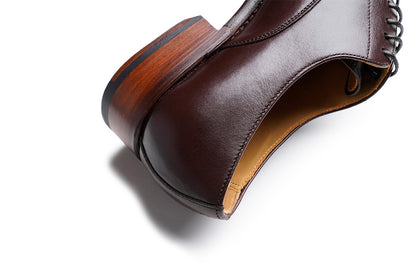 Chocolate Brown Oxford for Women