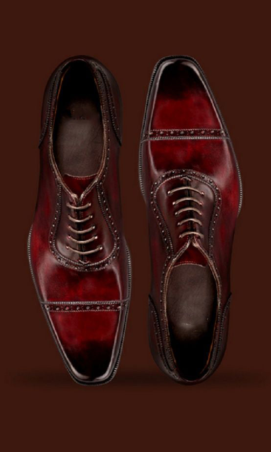 Burgundy online dress sandals
